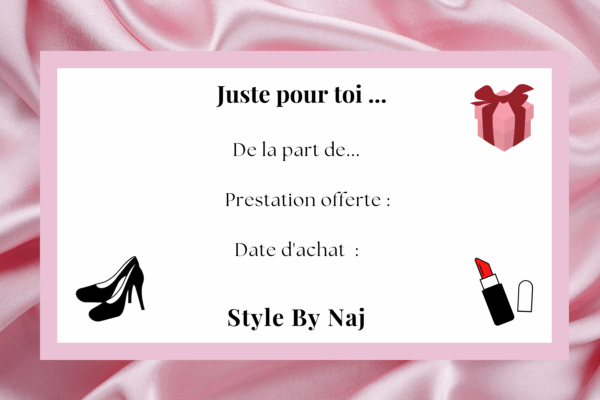 Carte cadeau